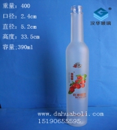 390ml蒙砂果醋玻璃瓶