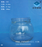 380ml光板蜂蜜玻璃瓶