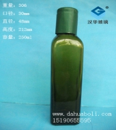 250ml墨绿色方形橄榄油玻璃瓶