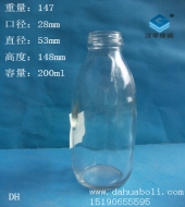 200ml饮料玻璃瓶