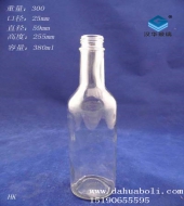 380ml玻璃白酒瓶