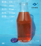 770ml玻璃果汁瓶