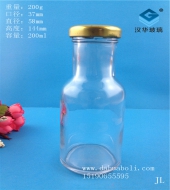 200ml玻璃果汁瓶