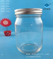 650ml圆形蜂蜜玻璃瓶
