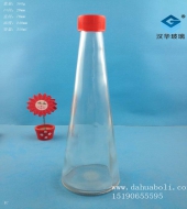 350ml锥形果汁玻璃瓶