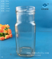 250ml长方形蜂蜜玻璃瓶