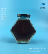 180ml六棱蜂蜜玻璃瓶