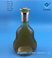 700ml扁葫芦洋酒玻璃瓶