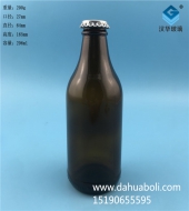 296ml茶色啤酒玻璃瓶