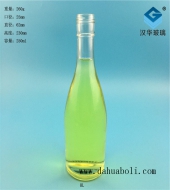 250ml透明玻璃酒瓶