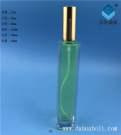 100ml精白料长方形香水玻璃瓶