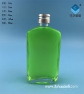 200ml长方形玻璃保健酒瓶