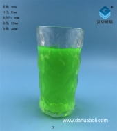 350ml大号冰川玻璃果汁杯