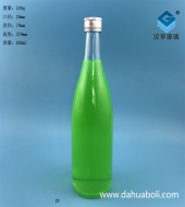 680ml透明玻璃酒瓶